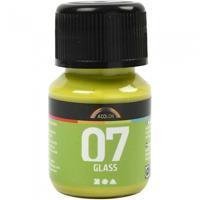 A Color transparante glasverf 30 ml lime