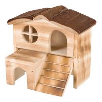 TRIXIE NATURAL LIVING HUIS KASJA GEVLAMD 17X13X15 CM