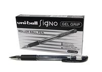 Uni-Ball SigNo gel-inktroller, comfortabele grip Signo gelgreep 12 Stuk Schwarzes Gel