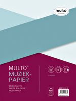 Interieur Multo muziekpapier A4 23-rings 50vel