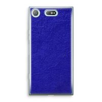 Majorelle Blue: Sony Xperia XZ1 Compact Transparant Hoesje