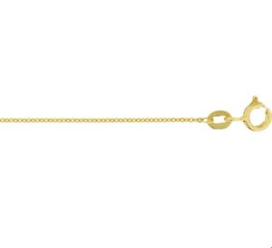 TFT Collier Geelgoud Anker 0,8 mm x 41+4 cm