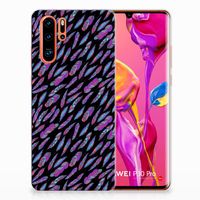 Huawei P30 Pro TPU bumper Feathers Color - thumbnail