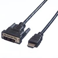 VALUE 11995516 1,5 m DVI-D HDMI Type A (Standaard) Zwart - thumbnail