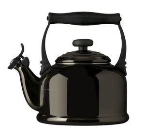 Le Creuset Fluitketel Tradition - Zwart - 2.1 liter