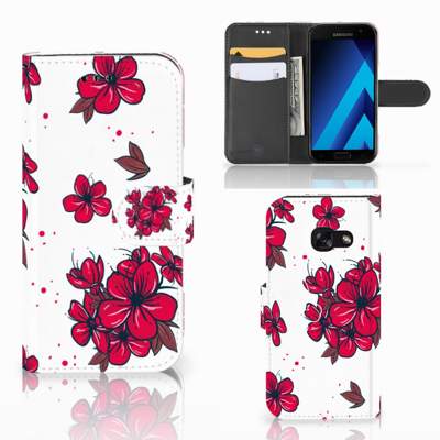 Samsung Galaxy A3 2017 Hoesje Blossom Red Samsung Galaxy A3 2017 Hoesje Blossom Red