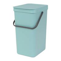 Brabantia Sort & Go Afvalemmer / Opberger 16 L - Lichtblauw