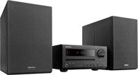 Denon D-T1 Stereo-Installatie met Bluetooth, CD-Speler, FM-Radio, Optische Ingang, 210 x 295 x 105, Zwart