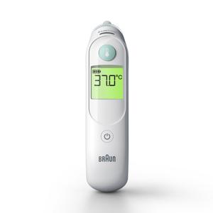 Braun ThermoScan 6 Contactthermometer Wit Oor Knoppen