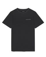 Lyle & Scott T-shirt Script - Gun metal grijs