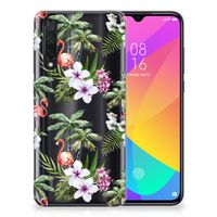 Xiaomi Mi 9 Lite TPU Hoesje Flamingo Palms - thumbnail