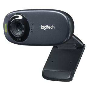 Logitech C310 HD-webcam 1280 x 720 Pixel Standvoet, Klemhouder