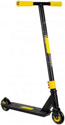 Nijdam stuntstep Director Unisex Voetrem Geel/Zwart