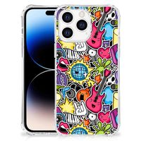 Apple iPhone 14 Pro Max Anti Shock Bumper Case Punk Rock - thumbnail