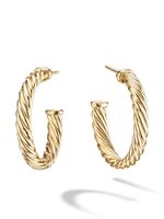 David Yurman petits anneaux Cablespira en or 18ct - thumbnail