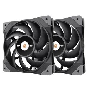 Thermaltake TOUGHFAN 12 Computer behuizing Ventilator 12 cm Zwart 2 stuk(s)