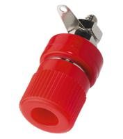 Monacor BP-360/RT kabel-connector Binding post Rood