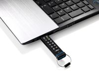 iStorage datAshur® USB-stick 8 GB Zwart IS-FL-DA-256-8 USB 2.0 - thumbnail