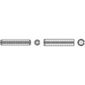 TOOLCRAFT Spanstiften (Ø x l) 2 mm x 22 mm Verenstaal 200 stuk(s)