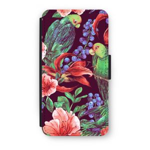 Papegaaien: iPhone X Flip Hoesje