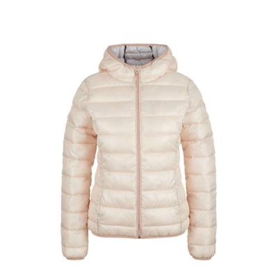 Q/S designed by gewatteerde jas lichtbeige