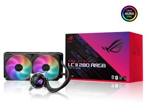 ASUS ROG STRIX LC II 280 ARGB Processor Alles-in-één vloeistofkoeler 14 cm Zwart 1 stuk(s)