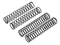 Shock spring set (front/rear/black/4pcs)