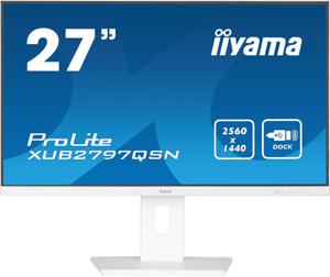 Iiyama ProLite XUB2797QSN-W1 LED-monitor Energielabel F (A - G) 68.6 cm (27 inch) 2560 x 1440 Pixel 16:9 1 ms HDMI, DisplayPort, Hoofdtelefoon (3.5 mm