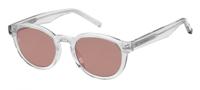Tommy Hilfiger zonnebril 1713/S dames cat. 3 panto transparant