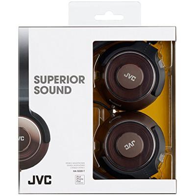JVC HA-S220-T-E Hoofdtelefoon voor iPhone, bruin