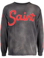 SAINT MXXXXXX t-shirt à logo imprimé - Gris