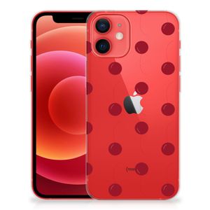 iPhone 12 Mini Siliconen Case Cherries