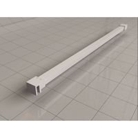 Wiesbaden Stabilisatiestang 120 cm Mat Wit - thumbnail