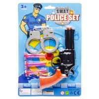 Politie speelgoed set - pistool met accessoires - verkleed rollenspel - plastic - voor kinderen   -