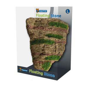 Superfish Floating Stone L: Zwevende 3D Aquariumsteen, Visveilig & Eenvoudige Installatie