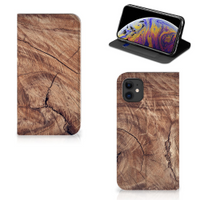 Apple iPhone 11 Book Wallet Case Tree Trunk - thumbnail