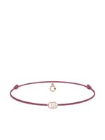 Courbet bracelet Let's Commit en or rose recyclé 18ct serti de diamants crées en laboratoire