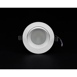 Deko Light 565245 COB LED-inbouwlamp Energielabel: G (A - G) LED LED vast ingebouwd 16 W Grijs-wit (RAL 9002)