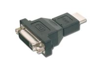 Digitus AK-330505-000-S tussenstuk voor kabels HDMI A DVI-I (24+5) Zwart - thumbnail