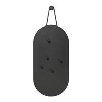 Zone Denmark A-Bulletin Magneetbord + 5 Magneten - Zwart