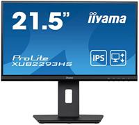 iiyama XUB2293HS-B3, 21,5 inch, IPS, 1920x1080, 75Hz, 1A1H1DP, HEEFT