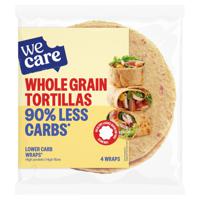 WeCare Lower Carb Whole Grain Tortillas (4 stuks) - thumbnail