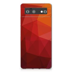 TPU Hoesje voor Google Pixel 6 Polygon Red