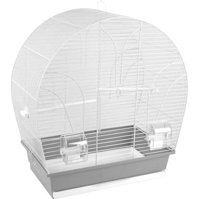 Vogelkooi Saga Grijs/Wit 51 x 28 x 55 cm Flamingo Wit