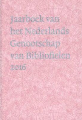 Jaarboek van het Nederlands Genootschap van Bibliofielen - Frans Janssen - Paperback (9789490913717)