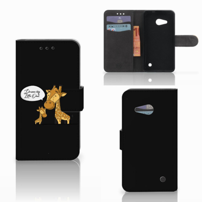 Microsoft Lumia 550 Leuk Hoesje Giraffe