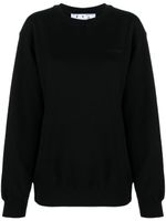 Off-White sweat en coton à imprimé Diag - Noir