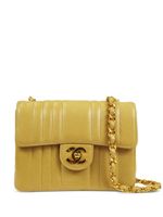 CHANEL Pre-Owned sac porté épaule Mademoiselle (1992) - Jaune - thumbnail