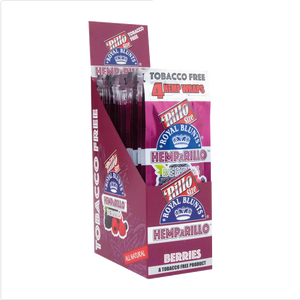 Royal Blunts Royal Blunts Hemparillo - Berries 15 x 4 stuks