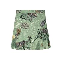 Geisha Meises broek/rok AOP - Groen luipaard